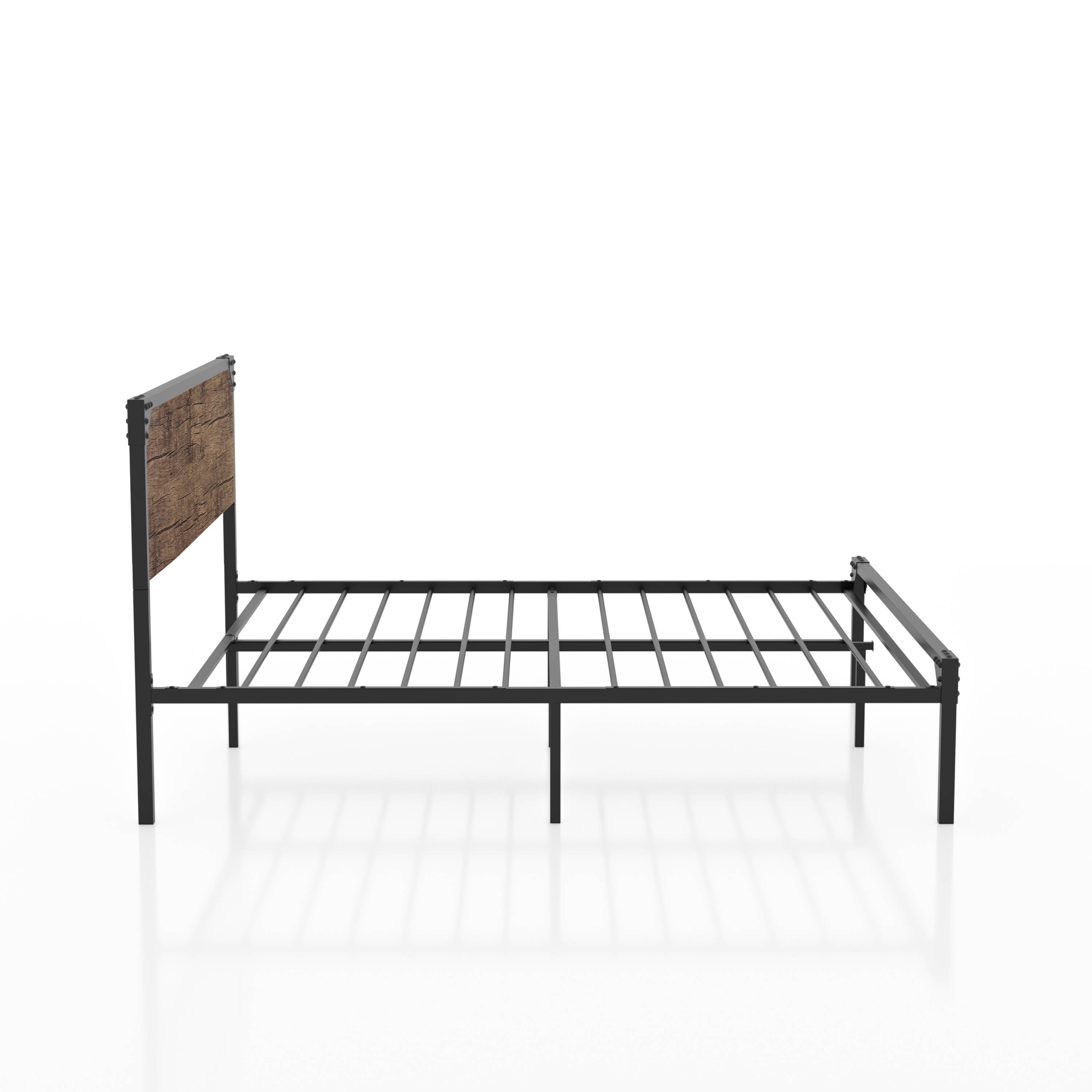 Budenholz Platform Bed in Dark Brown